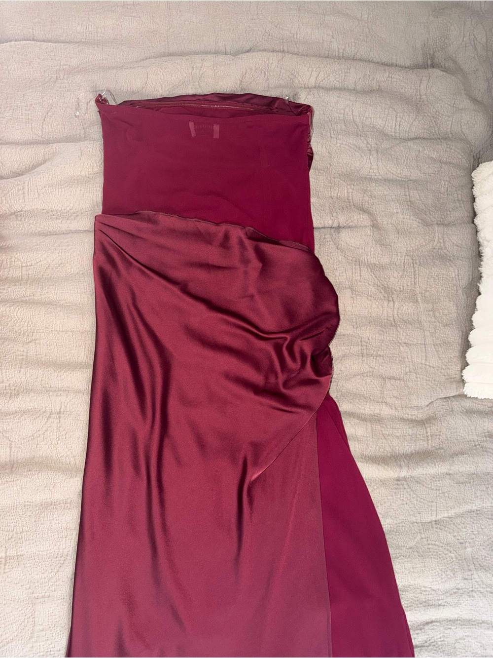 Peppermayo Strapless Plum Maxi Dress - Picture 15 of 15